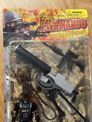 Vintage Commando Action Figure 3.5″ Fully Articulated Figure & Accessories NIP