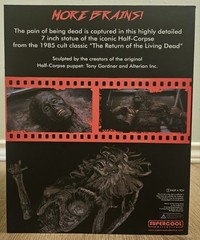 Half-Corpse Return Of The Living Dead Horror Movie Prop Zombie Figure