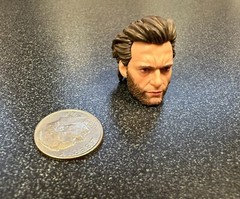 Hasbro Marvel Legends 6″ Scale Jackman LOGAN WOLVERINE HEAD ONLY MINT X-MEN 1/12