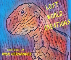 The First Gods STEGOSAURUS Lost World Creations Glow In The Dark PLA Figure
