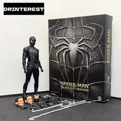 CT Toys Spider-Man No Way Home Tobey Maguire Black Suit Action Figure IN STOCK