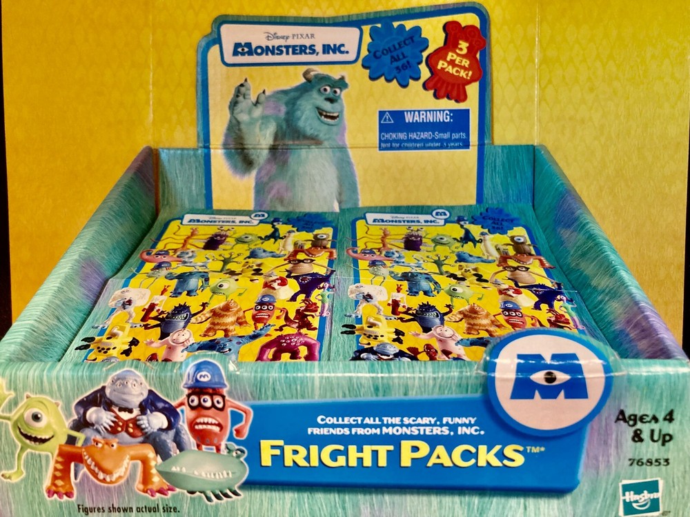 Pick and Choose Monsters Inc “Fright Packs” 1 inch Mini Figures 2001