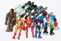 8pcs Real Steel Atom Ambush Midas Noisy Boy Zeus Figure Christmas SET 2026 Xmas