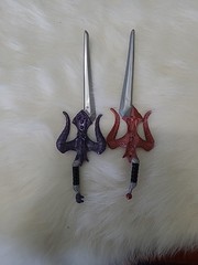 Masters of the Universe Two Single Blade Sword Action Figure Modern Mattel MOTU