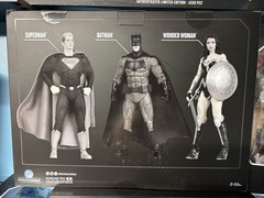 McFarlane Level 4 Snyder 3 Pk Black/White Kickstarter Exclusive New Sealed DC