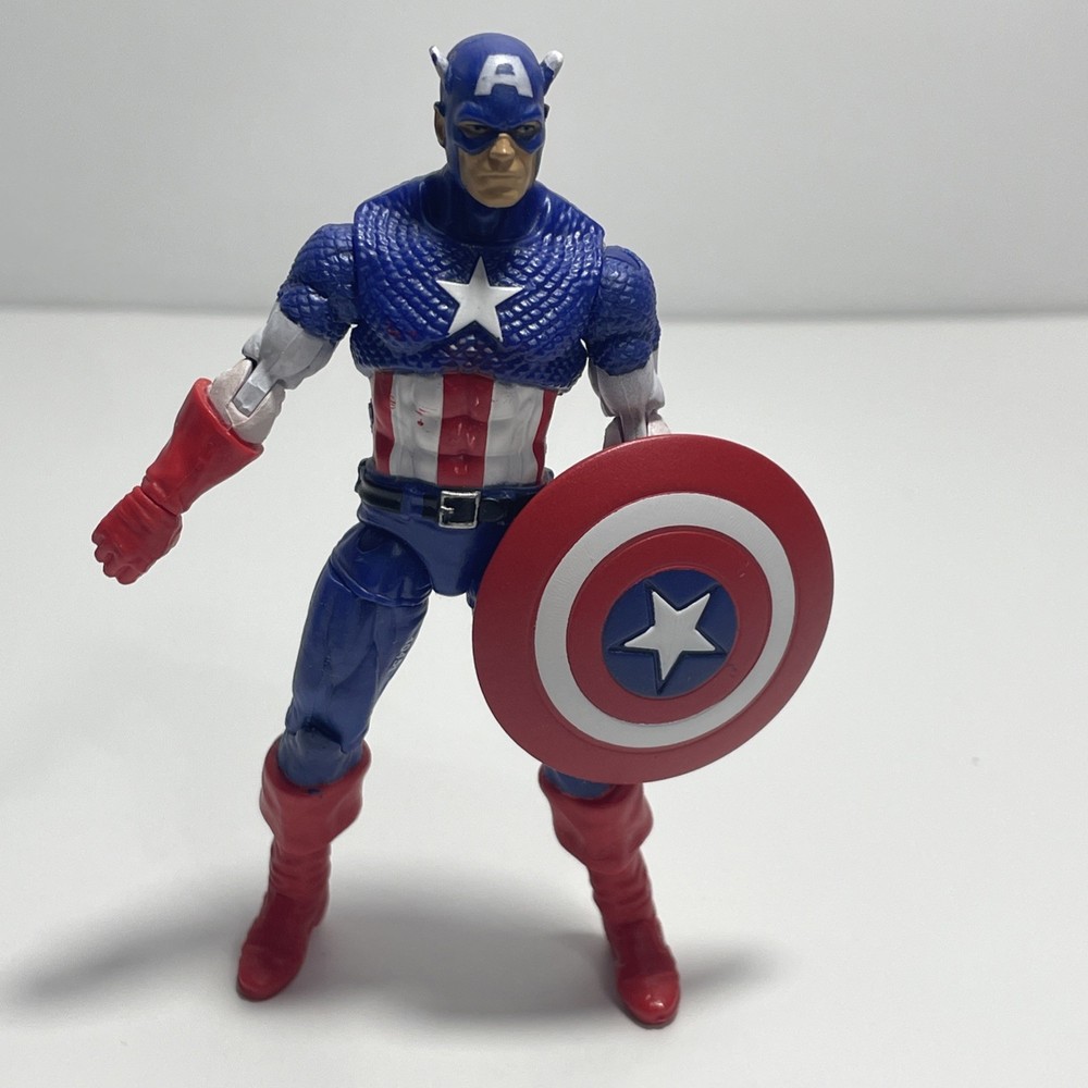 Captain America The First Avenger Comic Series Hasbro 3.75 Captain America Used