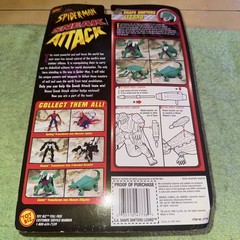 1998 Marvel Spiderman Sneak Attack Shape Shifters Lizard Action Figure New