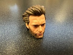 Hasbro Marvel Legends 6″ Scale Jackman LOGAN WOLVERINE HEAD ONLY MINT X-MEN 1/12