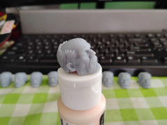 3d printed Conquest NONE painted Neutral/Angry Mcfarlane Head (Read Description)