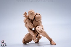 Wind Toys 1/12 Super Flexible Figure Pale Skin 6″ Male Joint Soldier Body & Head