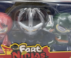🔥 NEW🔥 Fart Ninjas 5-Pack Action Figures with Funny Sounds