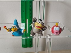 12-PK SUPER MARIO MicroLand 1″ Jakks Nintendo Boo Morton Yoshi Kamek Penguin LOT