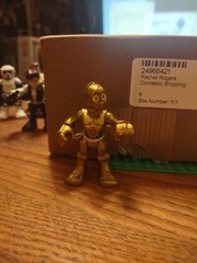 Playschool Starwars Action Figures Lot of 11 Vintage Toys