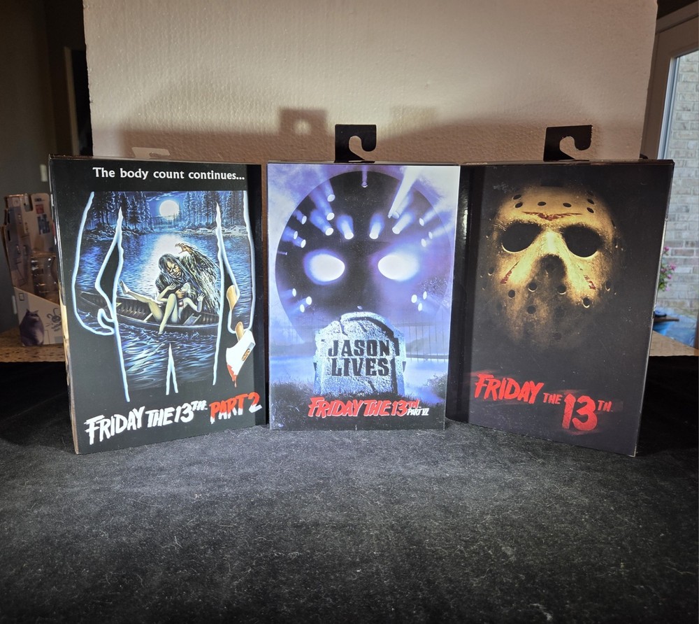 Friday the 13th Action Figures – Set of 3 NECA 7″ Figures – Part 2 / Part 7 NIB