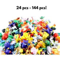 144 Pokemon Mini Figure Toys Pikachu Action Figures | Kids Gift| |Party Favors|