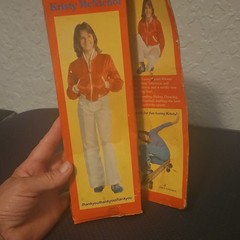 Kristy McNichol Poseable Action Figure w/ Original Box Red/White