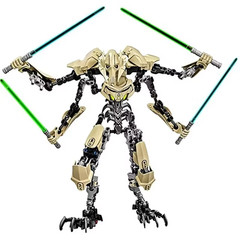 32cm Star General Grievous Action Figure with Lightsaber Building Blocks_Toy”