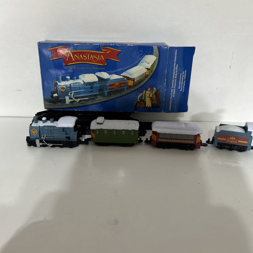 Anastasia Mini Train Set 1997 20th Century box 1