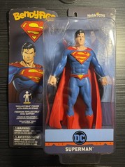 BendyFigs DC SUPERMAN 7″ Toyllectible Figure with Display Stand! #NN4403