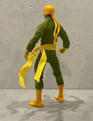 PB-IF-SH: 1/12 Custom Body Suit w/ sash for Marvel Legends Iron Fist (No figure)