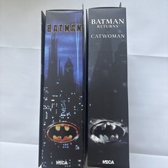 NECA Batman 2026 Clothed Action Figure Set of 2 Batman Returns & Catwoman NIB