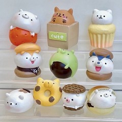 Grocery Store Animals Blind Box – Full Case of 10 Mini Figures