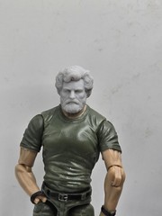 3d Printed BLACK HOLE REINHARDT 1:18 3 3/4″ GI Joe 25th Anniversary B138