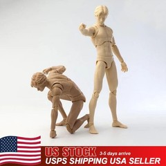 Mirrfig 1/12 MF001 Male Action Figure Body 6″ Pale Skin Super Jointed Model Toys