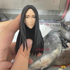 1/12 Custom Bleach Unohana Retsu Head Carving For 6″ Romankey SHF Figure Body