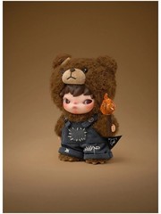 POP MART Hirono Living Wild Fight For Joy Plush Figure Plush Dolls Authentic US