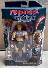 MOTU Masters of The Universe Chronicles Deluxe HE-MAN 2nd Edition Action Figure