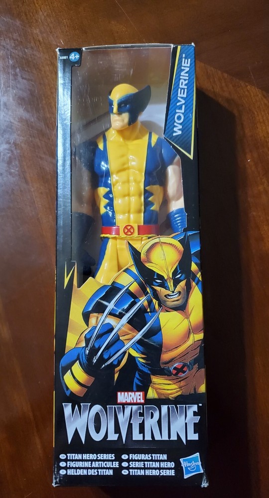 Wolverine 12 Inch Action Figure Hasbro Marvel X-Men Titan Hero Series Toy Gift