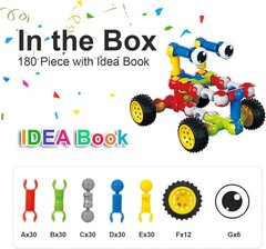 Stem Building Toys for 3 4 5 6 7 8 Year Old Boys Girls Kids,180 Pieces…