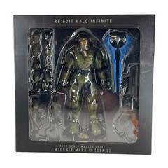Halo Infinite Master Chief Mjolnir MK VI [GEN 3] 6″ Action Figure w/Weapon Boxed