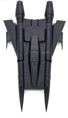 Buck Rogers Starfighter Jet Black 12 x 4 inches Display Prop & Fantasy