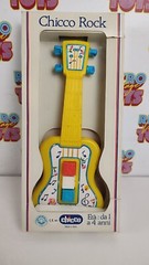 Rock Chicco New Vintage 1-4 Years Musical Toy Guitar 3 Keys