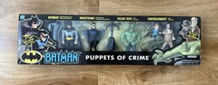 Batman Puppets of Crime Figure Box Set Ventriloquist & Scarface Hasbro Sealed