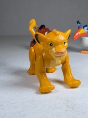 Disney Lion King UK McDonald’s Toys Lot Simba Scar Zazu Pumbaa Timon