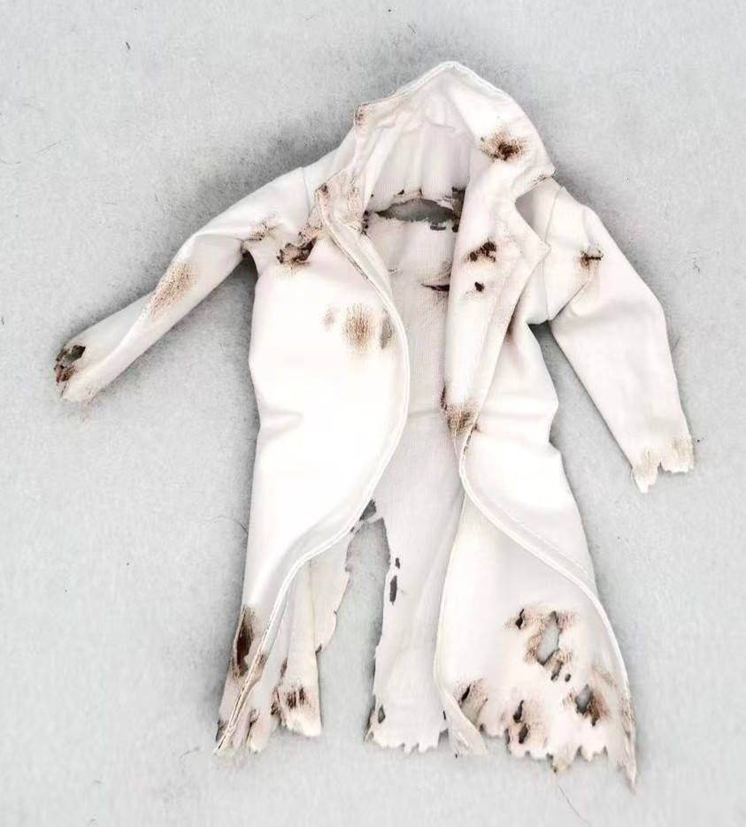 SU-LZ-LTC-V2: Battle damaged lab coat for Amazon Exclusive Marvel Legends Lizard
