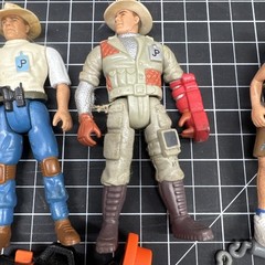 Jurassic Park 1990’s Figures Accessories LOT H3B2