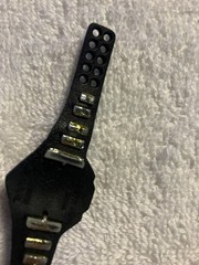 Mattel WWE United States Championship Champion Title Belt Black Strap WORN PAINT