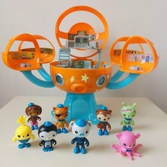 Octonauts Sound And Light Octopod Castle, Adventure Playset + 8 Figures Toys