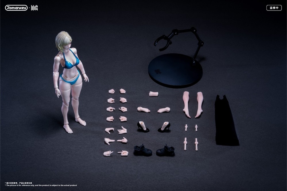 [PRE-ORDER] [LIMITED] Romankey UMS004C Female Body Mia 1/12 Action Figure