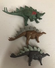6 Jurassic World Park Mini Action Dino STEGOSAURUS Super Colossal Dinosaur Toy