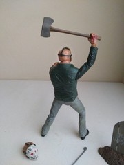 NECA Friday the 13th Part 3 Jason Voorhees Ultimate 7″ Action FIGURE CUSTOMIZED