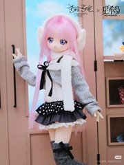 Unveiled Door Syncy Land OOTD 22.5cm/8.8In Bjd Doll Dressable Action Figure Gift