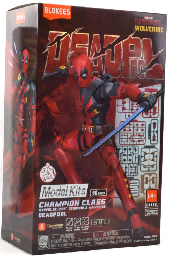 Blokees Marvel Studios Deadpool & Wolverine – Deadpool – Champion Class 81116