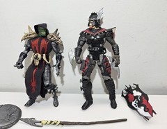 Todd McFarlane’s The Conqueror & Dragon Blade Total Chaos Action Figures