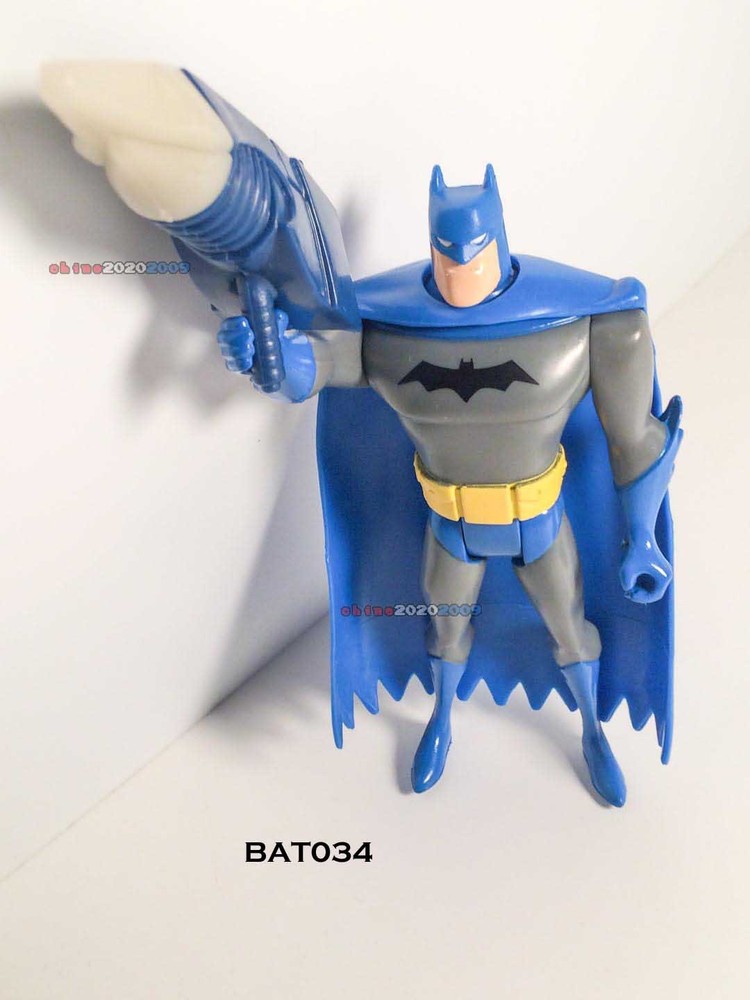 BATMAN with firing Bat Launcher blue variant animated NEW BATMAN Adventures