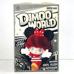 POP MART Dimoo World x Disney Series Blind Box Vinyl Plush Keychain Toys Dolls